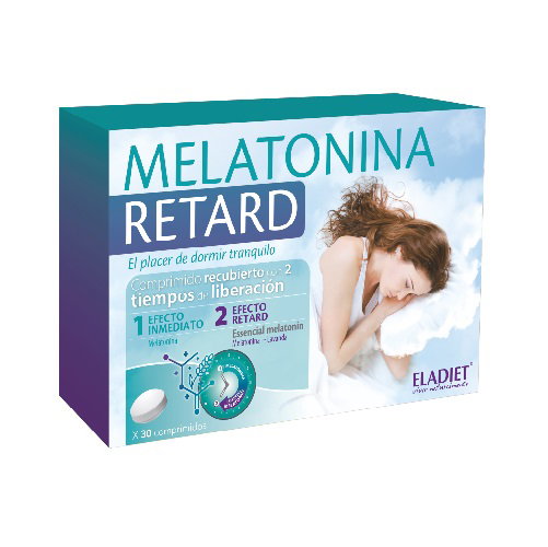 ELADIET Melatonina Retard 30 comprimidos