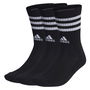 Calcetines Deportivos Adidas Cushioned Negro Unisex 3 pares