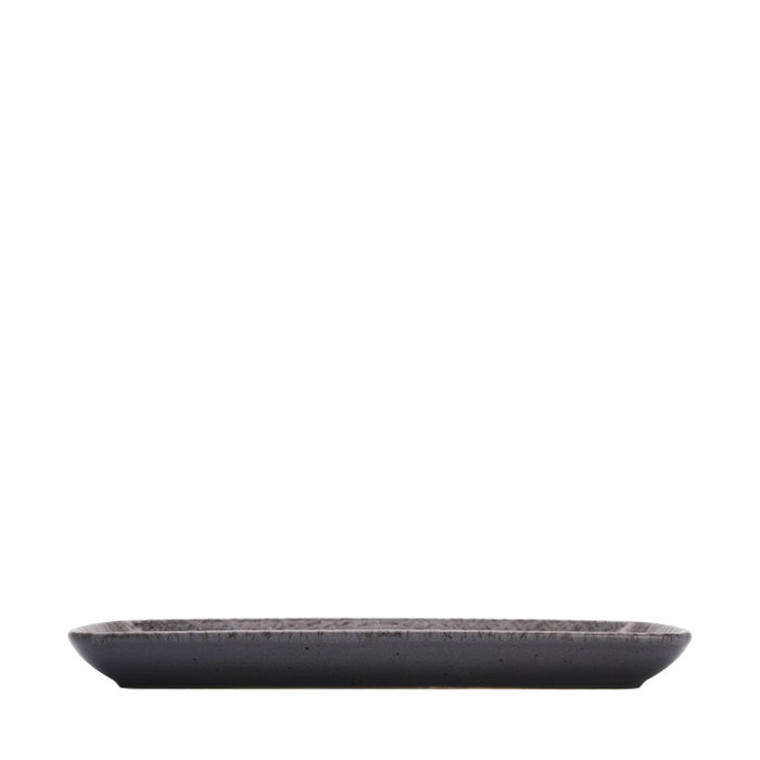 Summa Forest Gris Fuente Rectangular 29X12 cm (Set de 4) Plato Organic de Gres Summa Forest Gris Fuente Rectangular 29X12 cm (Set de 4) Plato Organic de Gres