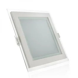 Foco Downlight LED 15W 1500Lm 6000ºK Cuadrado   Cristal 40.000H [GR-MB02-15W-CW]