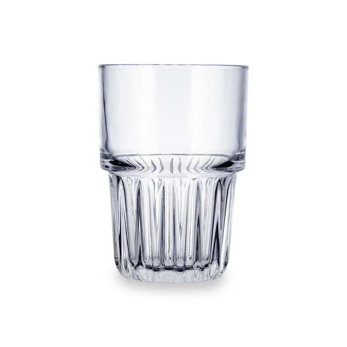 Vaso Quid Cubik Transparente Vidrio 390 ml (6 Unidades)