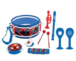 Lexibook Set Musical Spider-Man con 7 Piezas de Plástico para Niños