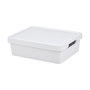 Inde Caja de Almacenaje Maya 9.2L con Tapa Blanca (12 Unidades)