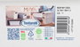 Inde Caja de Almacenaje Maya 9.2L con Tapa Blanca (12 Unidades)
