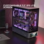 Mars Gaming MCLCDPRO Caja Gaming ATX con Pantalla IPS 7,2 pulg