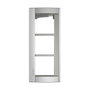 Legrand 350231 Marco de cubierta 3M para estación SFERA en aluminio