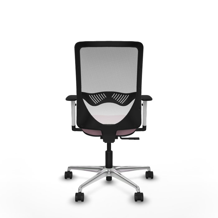 PIQUERAS Y CRESPO Silla de oficina Zulema Rosa con malla Blanca PIQUERAS Y CRESPO Silla de oficina Zulema Rosa con malla Blanca