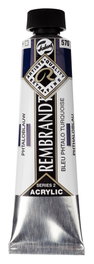 Rembrandt Azul Ftalo 570 Acrílico 40 ml