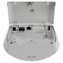 MikroTik mANTBox ax 15s (L22UGS-5HAXD2HAXD-15S) Antena Dual-Band WiFi 6, 15 dBi, Gigabit Ethernet, PoE, RouterOS, para Montaje en Mástil/Pared