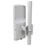 MikroTik mANTBox ax 15s (L22UGS-5HAXD2HAXD-15S) Antena Dual-Band WiFi 6, 15 dBi, Gigabit Ethernet, PoE, RouterOS, para Montaje en Mástil/Pared