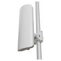 MikroTik mANTBox ax 15s (L22UGS-5HAXD2HAXD-15S) Antena Dual-Band WiFi 6, 15 dBi, Gigabit Ethernet, PoE, RouterOS, para Montaje en Mástil/Pared