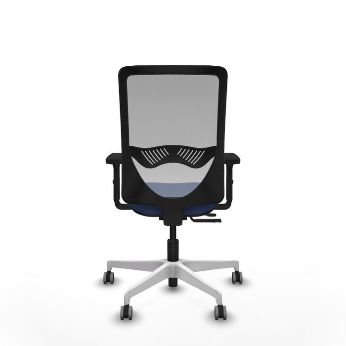 PIQUERAS Y CRESPO Silla de oficina Zulema Azul marino y Gris