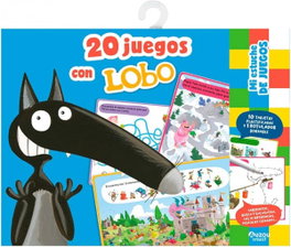 AUZOU EDITIONS 20 juegos con Lobo. Mi estuche de juegos