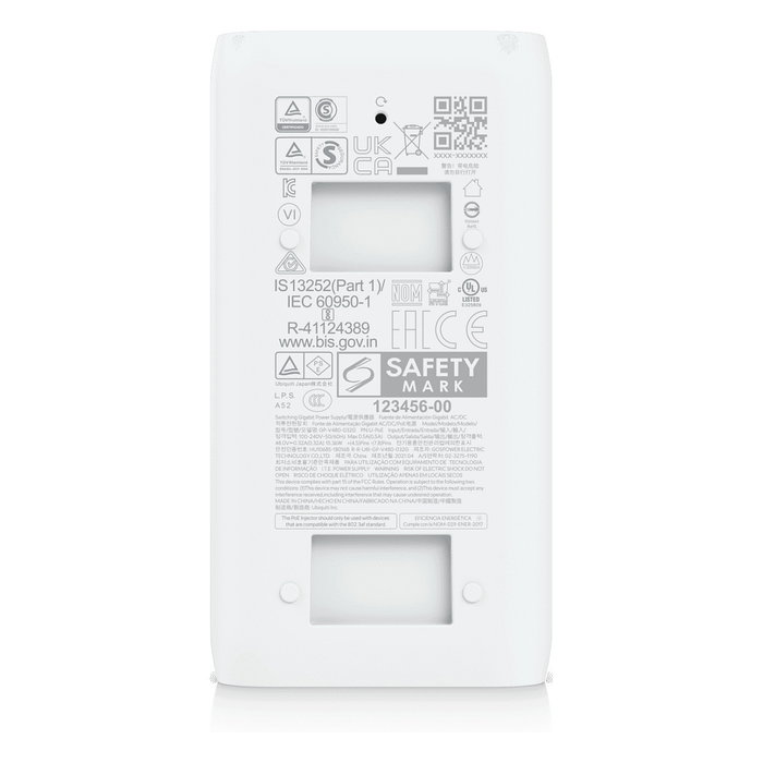 Ubiquiti U-POE-AF Inyector PoE Gigabit Ethernet 48V