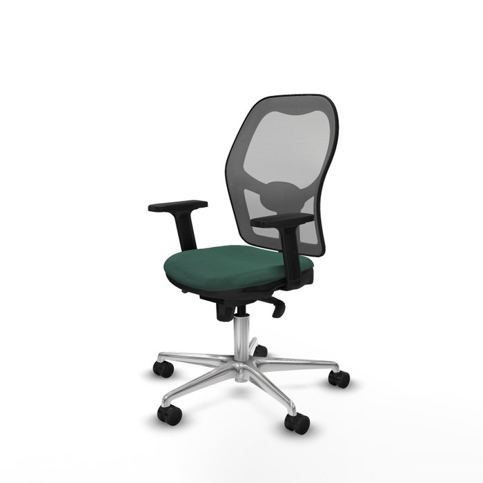 PIQUERAS Y CRESPO Silla de oficina Jorquera Verde botella y Gris PIQUERAS Y CRESPO Silla de oficina Jorquera Verde botella y Gris