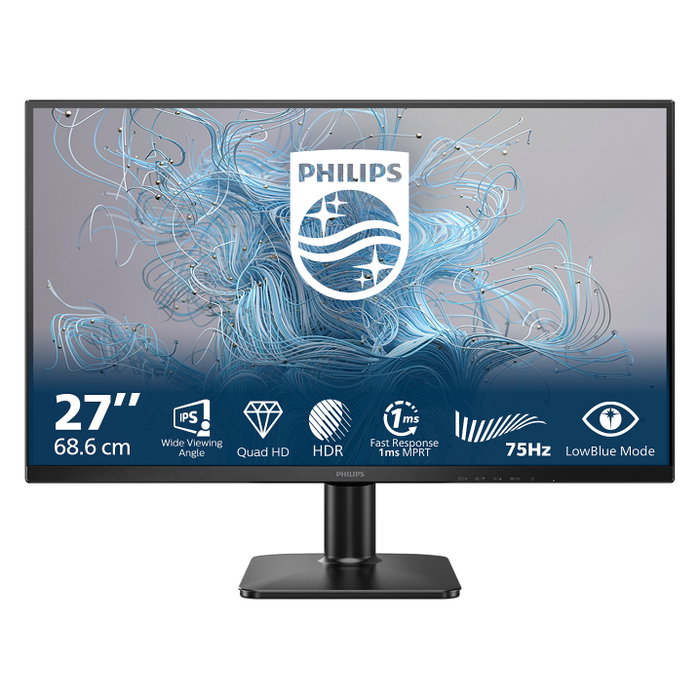 Philips Monitor 27E2N1500L Quad HD IPS 27 pulgadas Negro Philips Monitor 27E2N1500L Quad HD IPS 27 pulgadas Negro