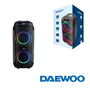 Daewoo Altavoz Party Speaker Bluetooth 40W (350W PMPO) con Microfono Inalambrico, AUX, USB, SD