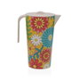 Versa Jarra Amarilla Flores 12x21 cm (2 Unidades)