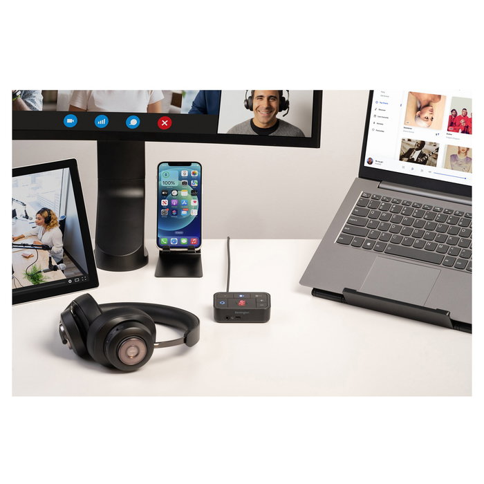 Kensington h3000 auricular tamaÑo completo bluetooth inalÁmbrico Kensington h3000 auricular tamaÑo completo bluetooth inalÁmbrico