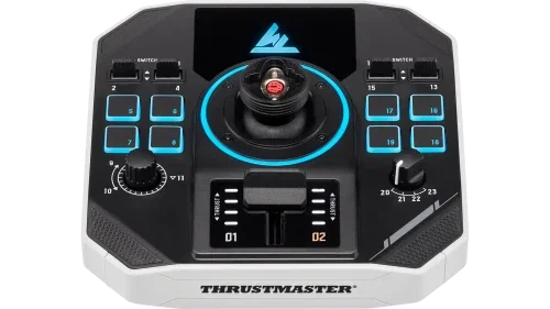 Thrustmaster Sol-R 2 HOSAS Space Sim Duo Joystick Espacial Ambidiestro 88 Botones Tecnología HEART 16 Bits Thrustmaster Sol-R 2 HOSAS Space Sim Duo Joystick Espacial Ambidiestro 88 Botones Tecnología HEART 16 Bits