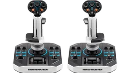 Thrustmaster Sol-R 2 HOSAS Space Sim Duo Joystick Espacial Ambidiestro 88 Botones Tecnología HEART 16 Bits