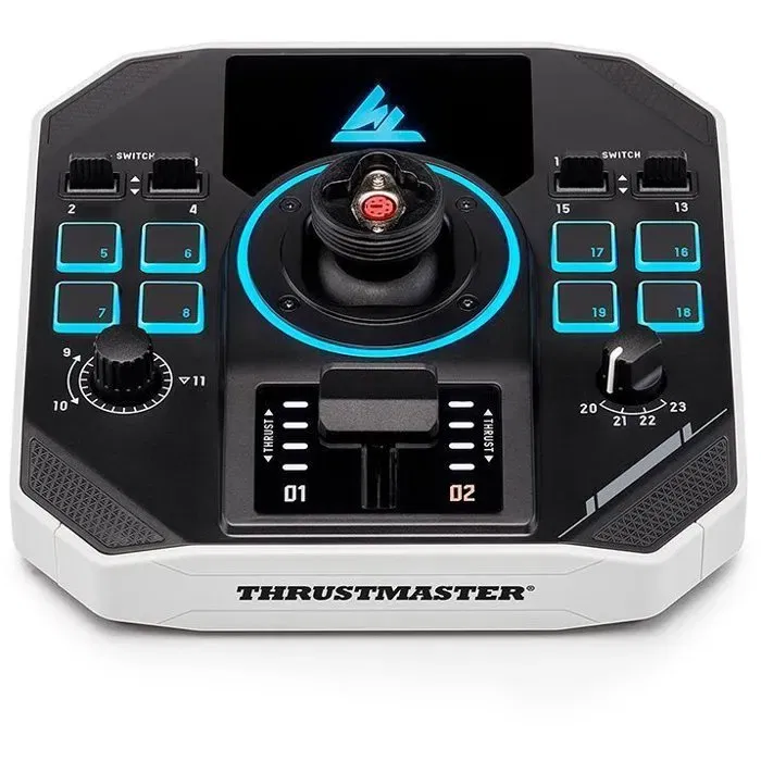 Thrustmaster Sol-R 2 HOSAS Space Sim Duo Joystick Espacial Ambidiestro 88 Botones Tecnología HEART 16 Bits