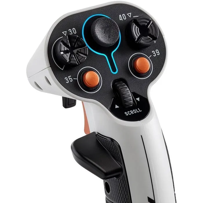 Thrustmaster Sol-R 2 HOSAS Space Sim Duo Joystick Espacial Ambidiestro 88 Botones Tecnología HEART 16 Bits