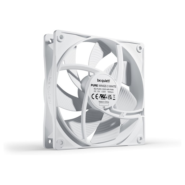 be quiet! Pure Wings 3 120mm PWM Blanco be quiet! Pure Wings 3 120mm PWM Blanco