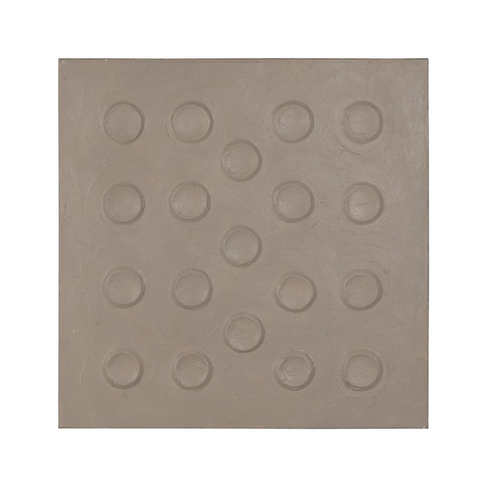 Ixia Cuadro Relieve 2/M Lienzo Decoración 80 x 3,50 x 80 cm