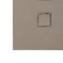 Ixia Cuadro Relieve 2/M Lienzo Decoración 80 x 3,50 x 80 cm
