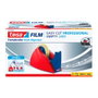 Tesa Portarollos Easy Cut Rojo / Azul para Rollos de 66 m