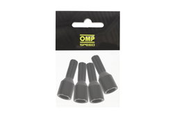Omp OMPS09611201 Juego de 4 Tornillos Allen M12x1.5 Conico Largo 26 mm Llave 17-19 Color Negro Din 10.9