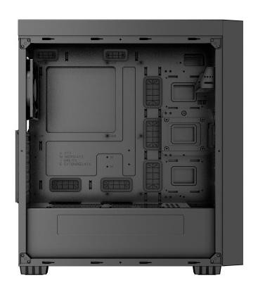 Gembird Fornax K500 Midi Tower Negra Gembird Fornax K500 Midi Tower Negra