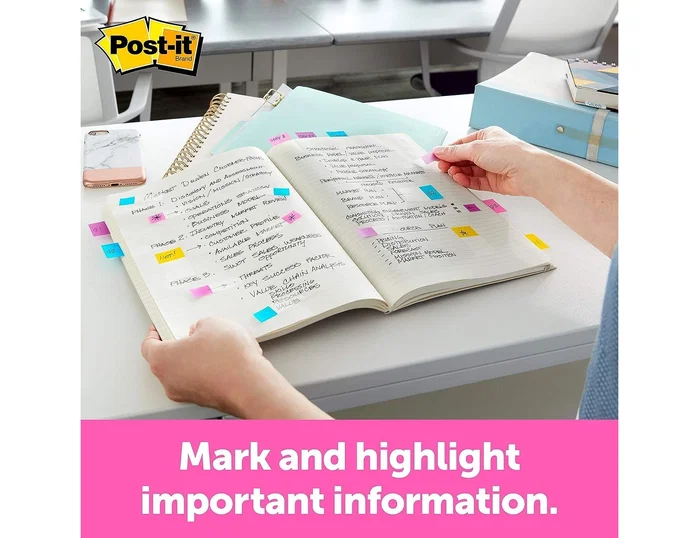 Post-it Banderitas separadoras Index 680-2 Azul con dispensador de 50 unidades Post-it Banderitas separadoras Index 680-2 Azul con dispensador de 50 unidades