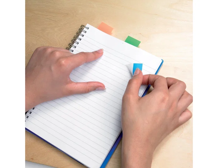 Post-it Banderitas separadoras Index 680-2 Azul con dispensador de 50 unidades Post-it Banderitas separadoras Index 680-2 Azul con dispensador de 50 unidades