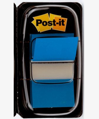 Post-it Banderitas Index 680-2 Azul