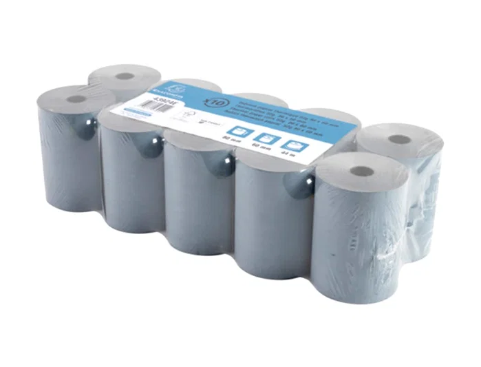 Exacompta Rollo sumadora Safe Contact térmico 80 mm x 60 mm 52 g/m2