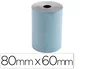 Exacompta Rollo sumadora Safe Contact térmico 80 mm x 60 mm 52 g/m2