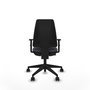 PIQUERAS Y CRESPO Silla de oficina Elche Gris oscuro con Brazos 1D