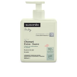 SUAVINEX BABY Champú Extra-Suave 500 ml con Tecnología Microbiome Tech para Cabello Delicado
