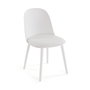 Versa Silla Miza Blanca 44 x 84 cm Polipropileno (4 Unidades)