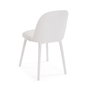 Versa Silla Miza Blanca 44 x 84 cm Polipropileno (4 Unidades)