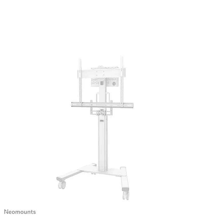 Neomounts AV2-500WH Soporte Universal para Videobarra y TV para Pantallas de 43" a 110", Blanco, Acero, Compatible con Logitech Rally, Bose VB1, Poly Studio, Jabra, Yealink