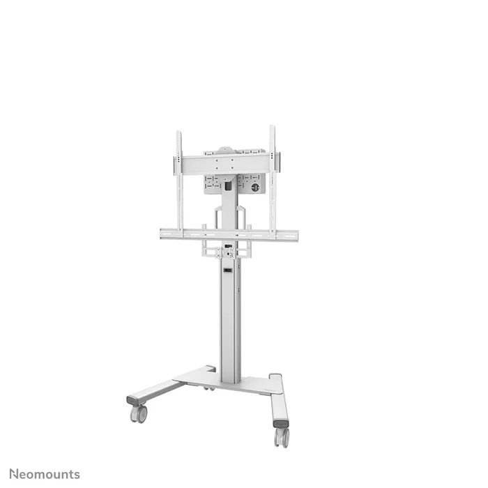 Neomounts AV2-500WH Soporte Universal para Videobarra y TV para Pantallas de 43" a 110", Blanco, Acero, Compatible con Logitech Rally, Bose VB1, Poly Studio, Jabra, Yealink