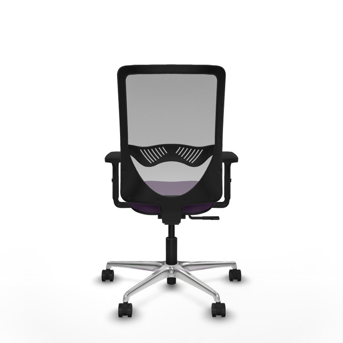 PIQUERAS Y CRESPO Silla de oficina Zulema con mecanismo Sincro, Morado y Gris PIQUERAS Y CRESPO Silla de oficina Zulema con mecanismo Sincro, Morado y Gris