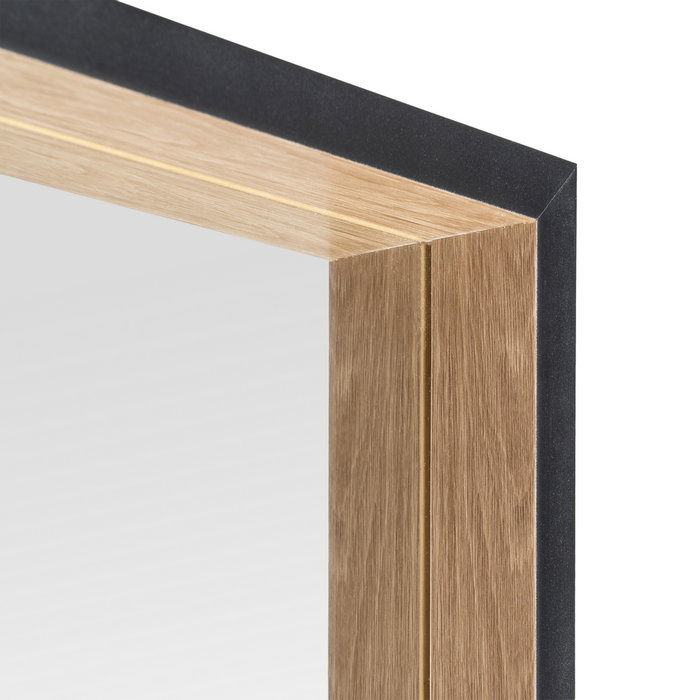 Espejo Madera de Ayous Decoración 77 X 77 cm