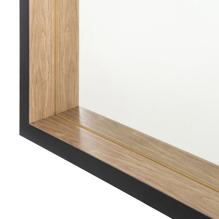 Espejo Madera de Ayous Decoración 77 X 77 cm