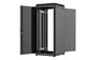 Lanview Armario Rack 19 Pulgadas 26U para Servidores, 600 x 600 x 1342 mm, Puerta Frontal de Vidrio, Negro RAL9005