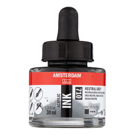 Amsterdam Tinta Acrílica Gris Neutro 710 30 ml