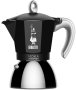 Bialetti Moka 4TZ Induction negra, 4 tazas
